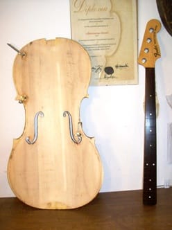 cselló tető és a precision nyak cselló tető és a precision nyak